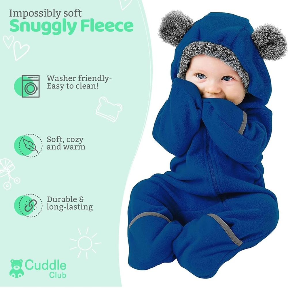 Cuddle Club Navy Blue 18-24 months Toddler Bunting